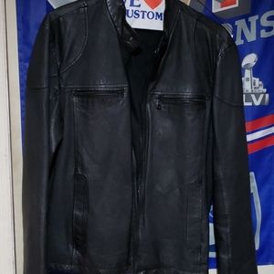 Leather jacket